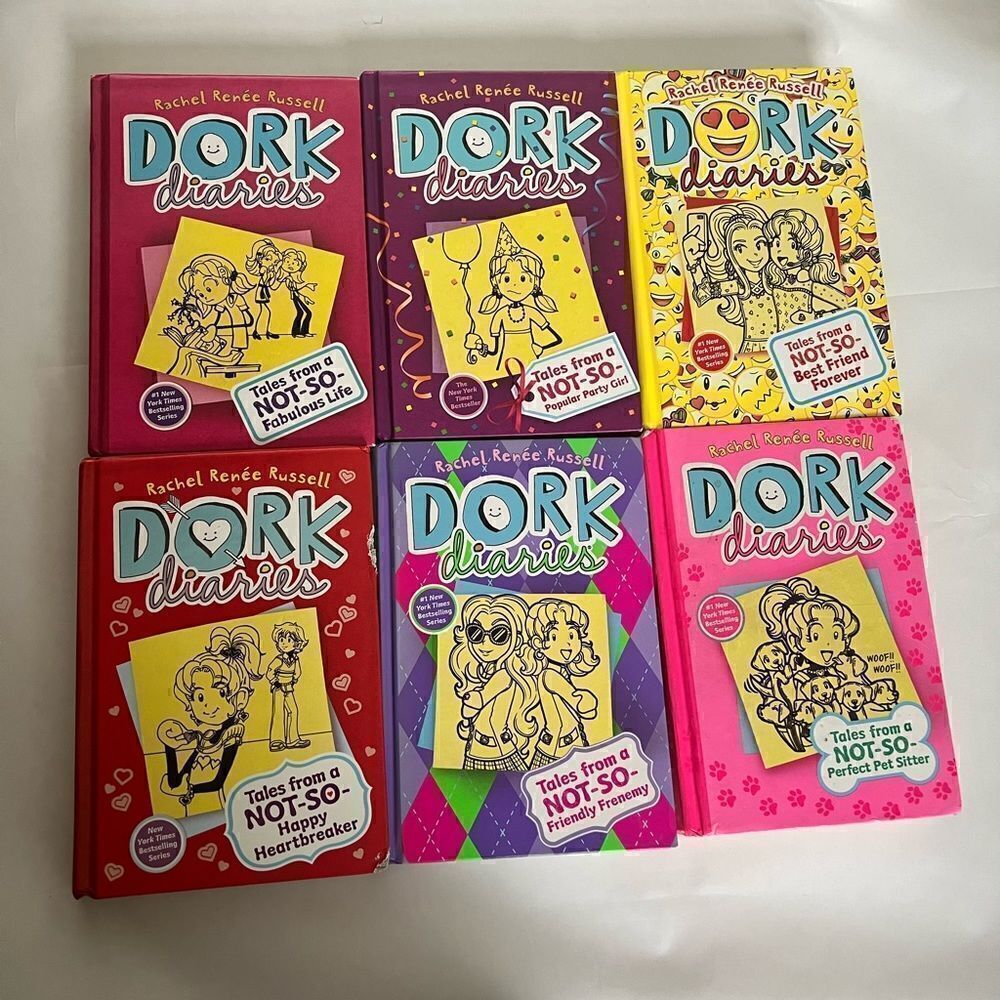 Dork Diaries Complete Set Volumes Hardcover By Rachel Renée Russell Books